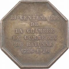 Jeton - 200 years of the Chamber of commerce of Bayonne