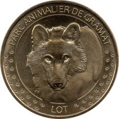 Jeton touristique - Monnaie de Paris - Parc animalier de Gramat - Lot