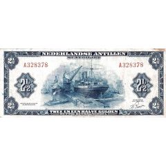 2 1/2 Gulden Coin note