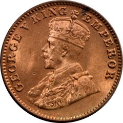 1/4 Anna - George V