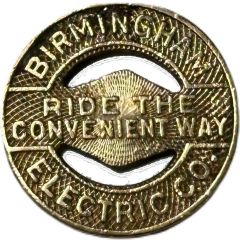 7 Cents - Birmingham Electric Co. Birmingham, Alabama