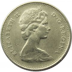 10 Cents - Elizabeth II 2nd portrait, Philadelphia mint