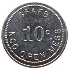 10 Cents - GFAFB NCO Open Mess Grand Forks, North Dakota