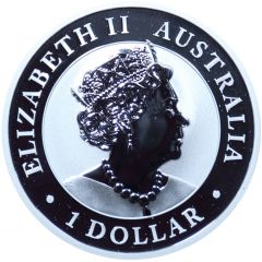 1 Dollar - Elizabeth II 6th Portrait - Australian Wedge-Tailed Eagle - Silver Bullion