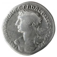 Denarius - Trajan S P Q R OPTIMO PRINCIPI, Genius