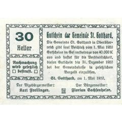 30 Heller St. Gotthard