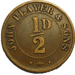 Token - John Player & Sons Tobacco Company Workers Canteen