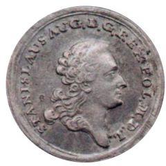Trojak historyczny - Stanisław August Poniatowski Kraków mint