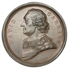 Medal - George III David Garrick, Kirk