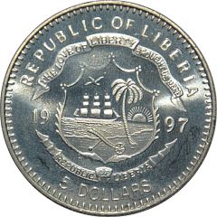 5 Dollars Princess Diana - England’s Rose