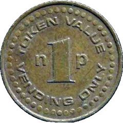 1 New Penny Vending Token
