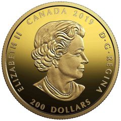 200 Dollars - Elizabeth II Forevermark Black Label Square
