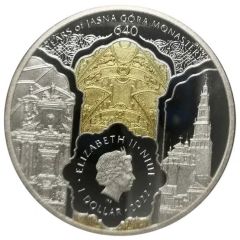 1 Dollar - Elizabeth II Black Madonna of Częstochowa