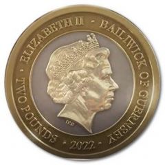 2 Pounds - Elizabeth II Hadrian`s Wall - Emperor Hadrian, Silver Proof