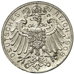 25 Pfennig - Wilhelm II Pattern