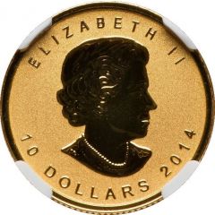10 Dollars - Elizabeth II Incused GML fractionnal set, 1⁄4 oz