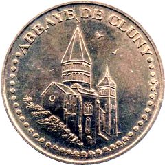 Monnaie de Paris Tourist Token - Abbaye de Cluny