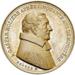 Medal - 50th anniversary as Gaspard Molière as Priest