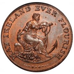1/2 Penny Dublin - Talbort Fyan