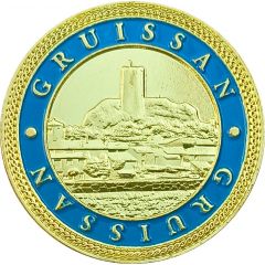 Jeton touristique - Souvenirs et Patrimoine - Gruissan - La tour Barberousse