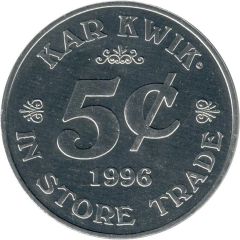 5 Cents - Kar Kwik In Store Trade Ogden, Utah