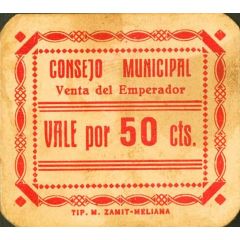 50 Céntimos Venta del Emperador