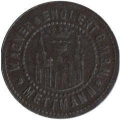 10 Pfennig - Mettmann Wagner and Englert G.M.B.H.
