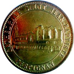 Token - Arthus Bertrand Perpignan - Cathédrale Saint-Jean-Baptiste