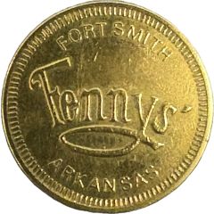 Token - Fennys` Carwash Fort Smith, Arkansas
