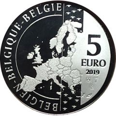 5 Euros 90 Years of Tintin