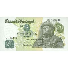 20 Escudos 8th. print
