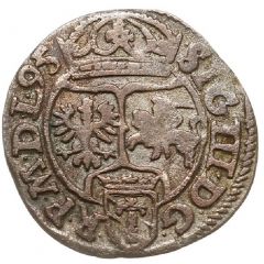 Szeląg koronny - Sigismund III Vasa Poznań mint