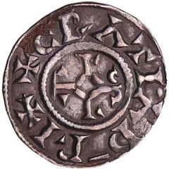 Denier - Charles II Mouzon mint