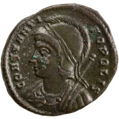 Nummus - Constantinus I CONSTANTINOPOLIS, Roma