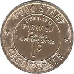 1 Cent - Food Stamp Parkview IGA