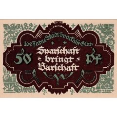 50 Pfennig Städtische Sparkasse