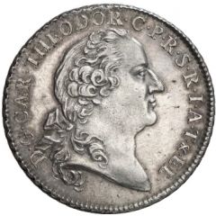 1 Thaler - Charles Theodore Konventionstaler