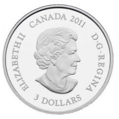 3 Dollars - Elizabeth II January - Garnet