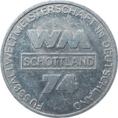 Medal - World Cup 1974 Scotland