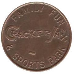 Token - CrackerJax Family Fun and Sports Park Scottsdale, Arizona