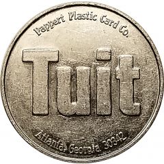 Token - Pappert Plastic Card Co. Atlanta, Georgia