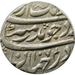 1 Rupee - Aurangzeb Ahmadabad mint