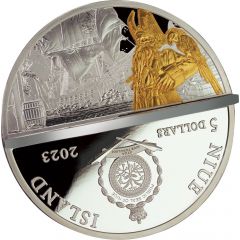 5 Dollars - Charles III Pirate Ship