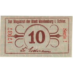10 Pfennig red issue