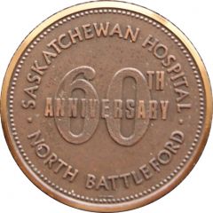 Medal - Saskatchewan Hospital 60th anniversary