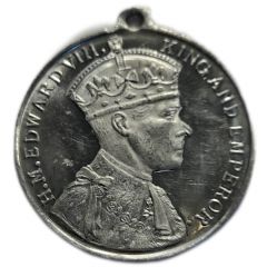 Medal - Proposed Coronation of Edward VIII 1937