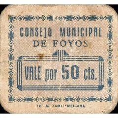 50 Céntimos Foyos