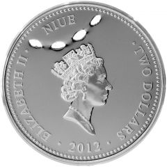 2 Dollars - Elizabeth II Great White Shark