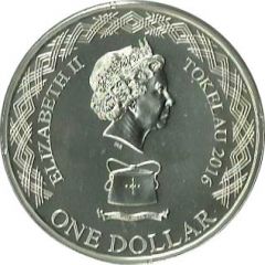 1 Dollar - Elizabeth II Divine Mercy