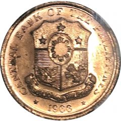5 Sentimos Ferdinand E. Marcos, pattern